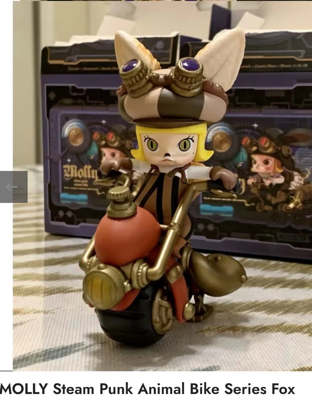 Bundle of 2 Molly Steampunk Molly Confirmed Raindeer & Fox sealed Boxes.